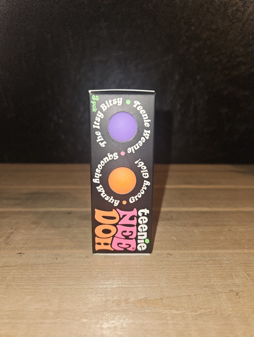 🟣🔵🟠PURPLE, BLUE, ORANGE Teenie Needoh 3-Pack - Picture 3 of 4
